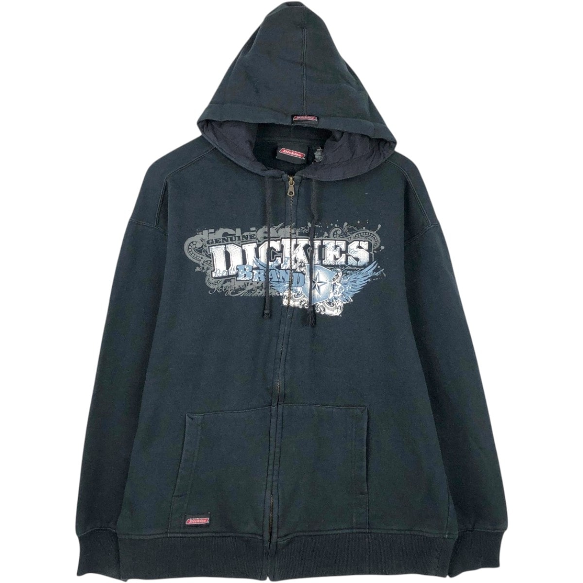 古着 ディッキーズ Dickies スウェットフルジップパーカー メンズL相当/eaa670245