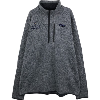 古着 パタゴニア Patagonia ベターセーター 1/4ジップ 25522FA18 ハーフジップ フリースプルオーバー メンズXL相当/eaa617632