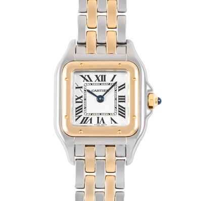 CARTIER カルティエ パンテールSM 2ロウ W2PN0006 SS/YG【中古】