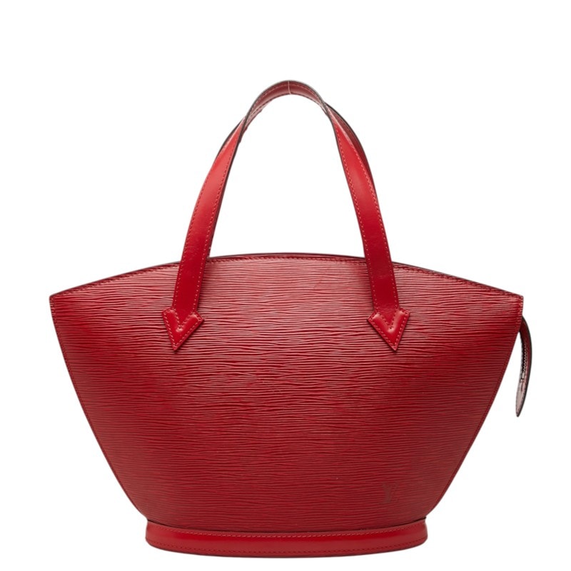 ルイ ヴィトン エピ サンジャック ハンドバッグ M52277 カスティリアンレッド レザー レディース LOUIS VUITTON 中古