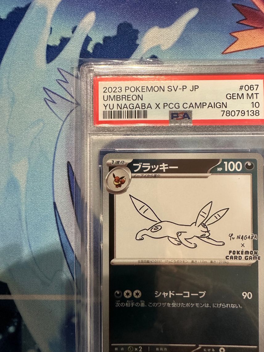 PSA10 ブラッキー YU NAGABA プロモ067/SV-P GEM MT PSA10】ブラッキー PSA10 ブラッキー YU NAGABA プロモ067/SV-P GEM MT PSA10】ブラッキー