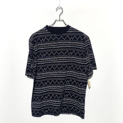 STUSSY NEWTOM CREW TEE Black 00S