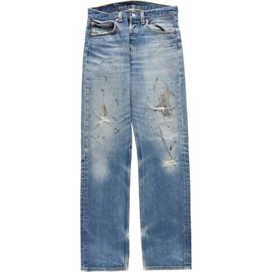 古着 90年代 リーバイス Levi's 501-0000 ストレートデニムパンツ USA製 メンズw31相当 ヴィンテージ/eaa663338