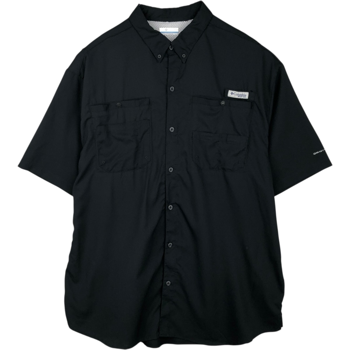 古着 コロンビア Columbia PFG OMNI-SHADE オムニシェイド 半袖 フィッシングシャツ メンズXL相当/eaa495260