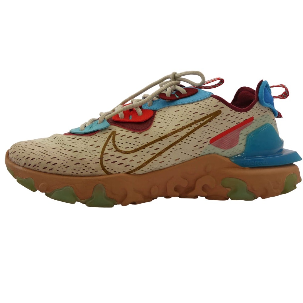 NIKE ナイキ スニーカー CD4373-001 REACT VISION DESERT OASIS リアクト ビジョン ローカットスニーカー マルチカラー系 29cm【中古】