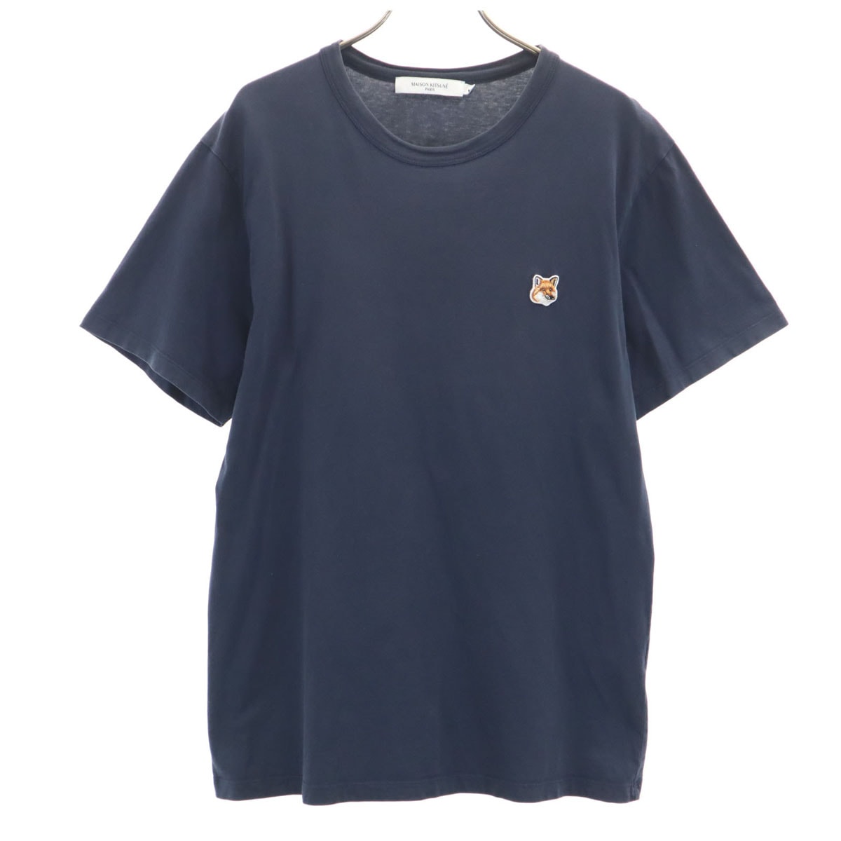 MAISON KITSUNE メゾンキツネ ポルトガル製 半袖 Tシャツ M ネイビー
