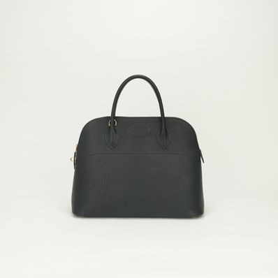 エルメス HERMES ボリード35 ボリード 35 バッグ トートバッグ ショルダーバッグ フィヨルド ノワール Noir ブラック Black 黒 ゴールド金具 ハンドバッグ 2way