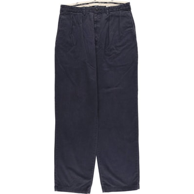 古着 ラルフローレン Ralph Lauren Polo Ralph Lauren ツータック チノパンツ メンズw34相当/eaa598850