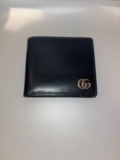 GUCCI GG Marmont Coin Wallet "Black"