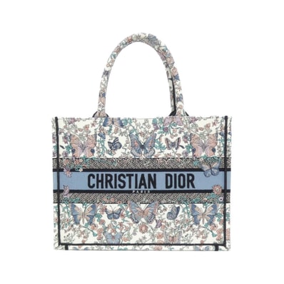 クリスチャンディオール TOILE DE JOUY PAPILLON ディオール ブック トート ミディアム M1296ZEEV バッグ