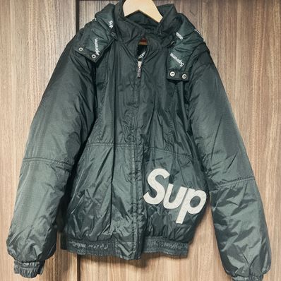 Supreme Sideline Side Logo Parka "Black"