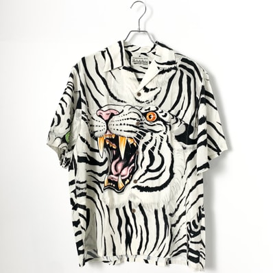 WACKO MARIA TIM LEHI Hawaiian Shirt "Gray"