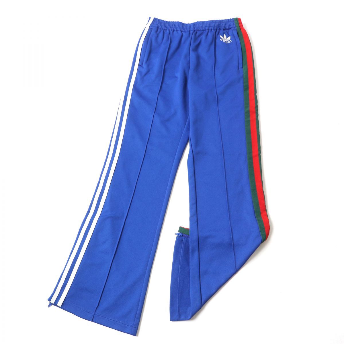 【ドンドン見直し】グッチ×アディダス
 パンツ ブルー×マルチカラー S