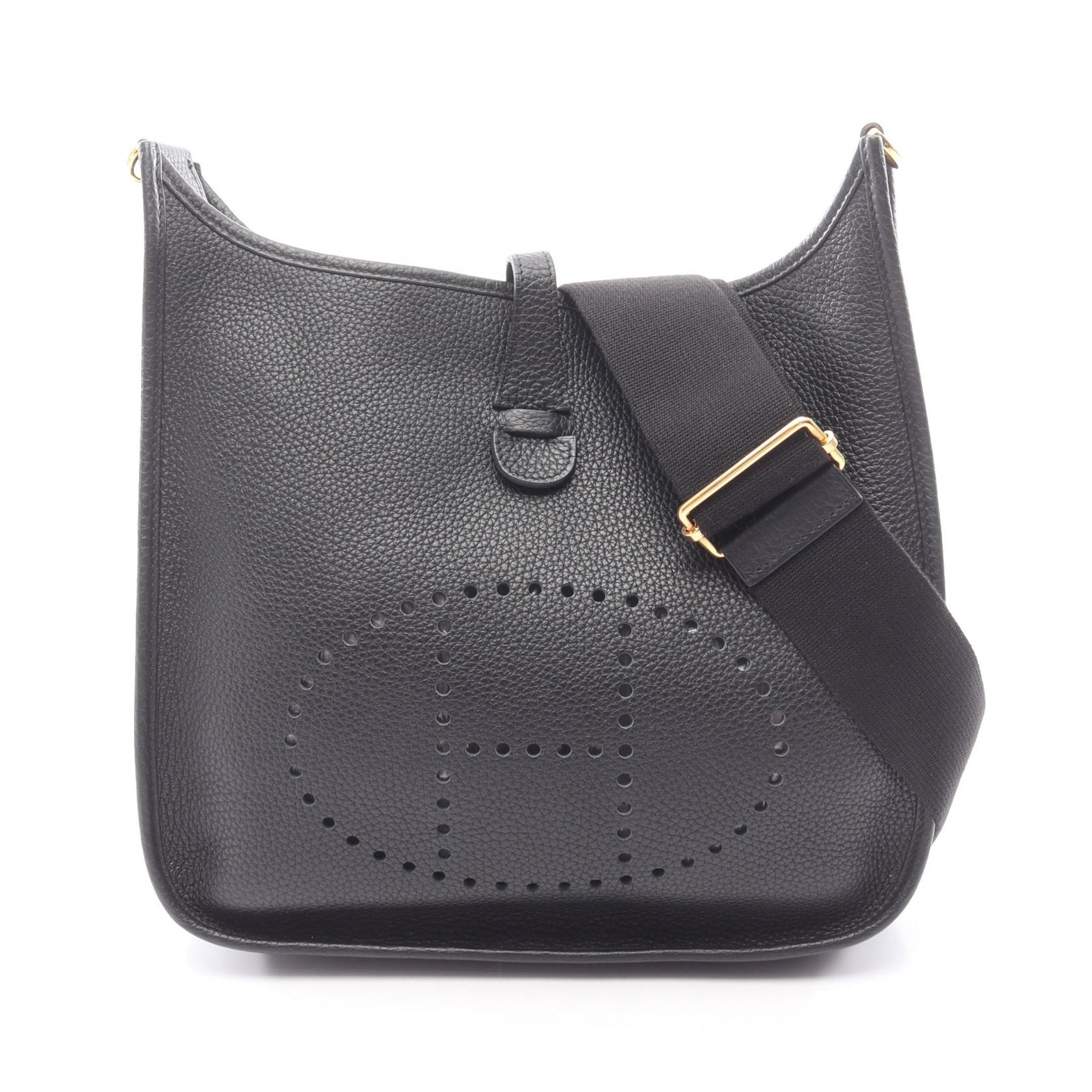 エルメス HERMES エヴリン 3 トロワ PM ショルダーバッグ バッグ トリヨンクレマンス トリヨンクレマンス D刻印(2019年製造) レディース ブラック系 056277CC 【中古】