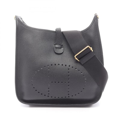 エルメス HERMES エヴリン 3 トロワ PM ショルダーバッグ バッグ トリヨンクレマンス トリヨンクレマンス D刻印(2019年製造) レディース ブラック系 056277CC 【中古】