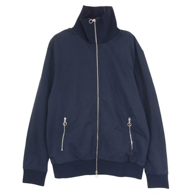 ACNE STUDIOS アクネストゥディオズ ジャケット 15aw FLAUS PAW15 ダブルジップ ハイネック トラック ジャケット ネイビー系 XXS【中古】