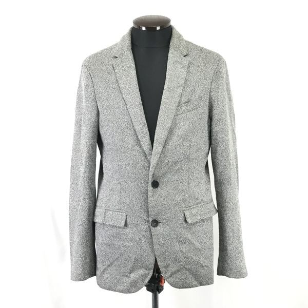ザラ/ZARA MAN★テーラードジャケット【Mens size -M/グレー/GRAY】Jackets◆cBH269
