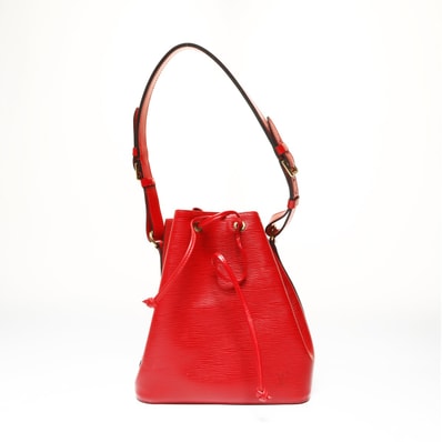 ヴィトン LV 1996年製 エピ プチノエ ブラック ショルダーバッグ【中古】