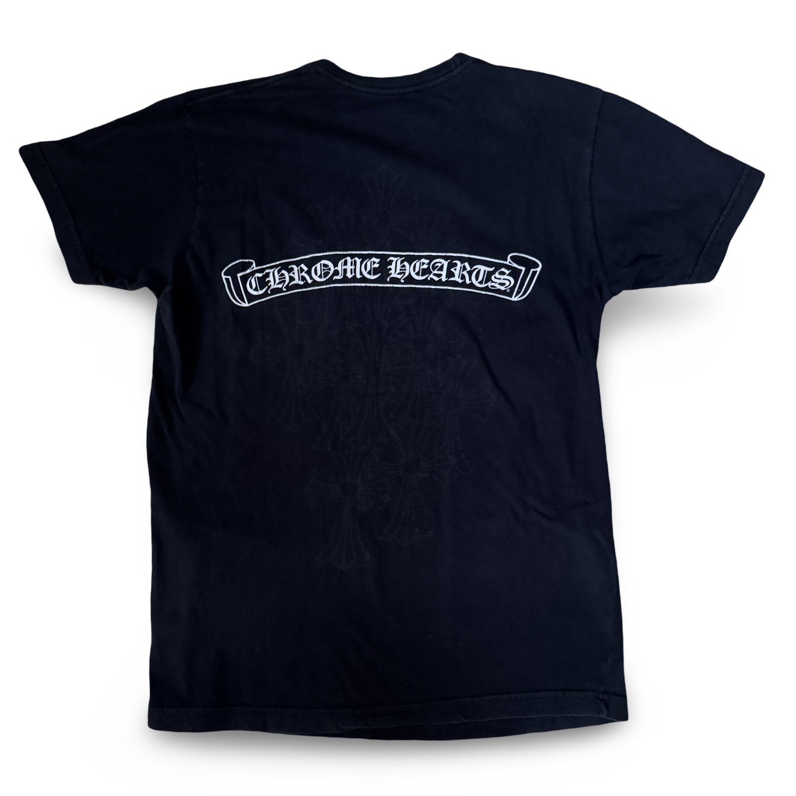 ポケットTシャツ CHクロス ブラック