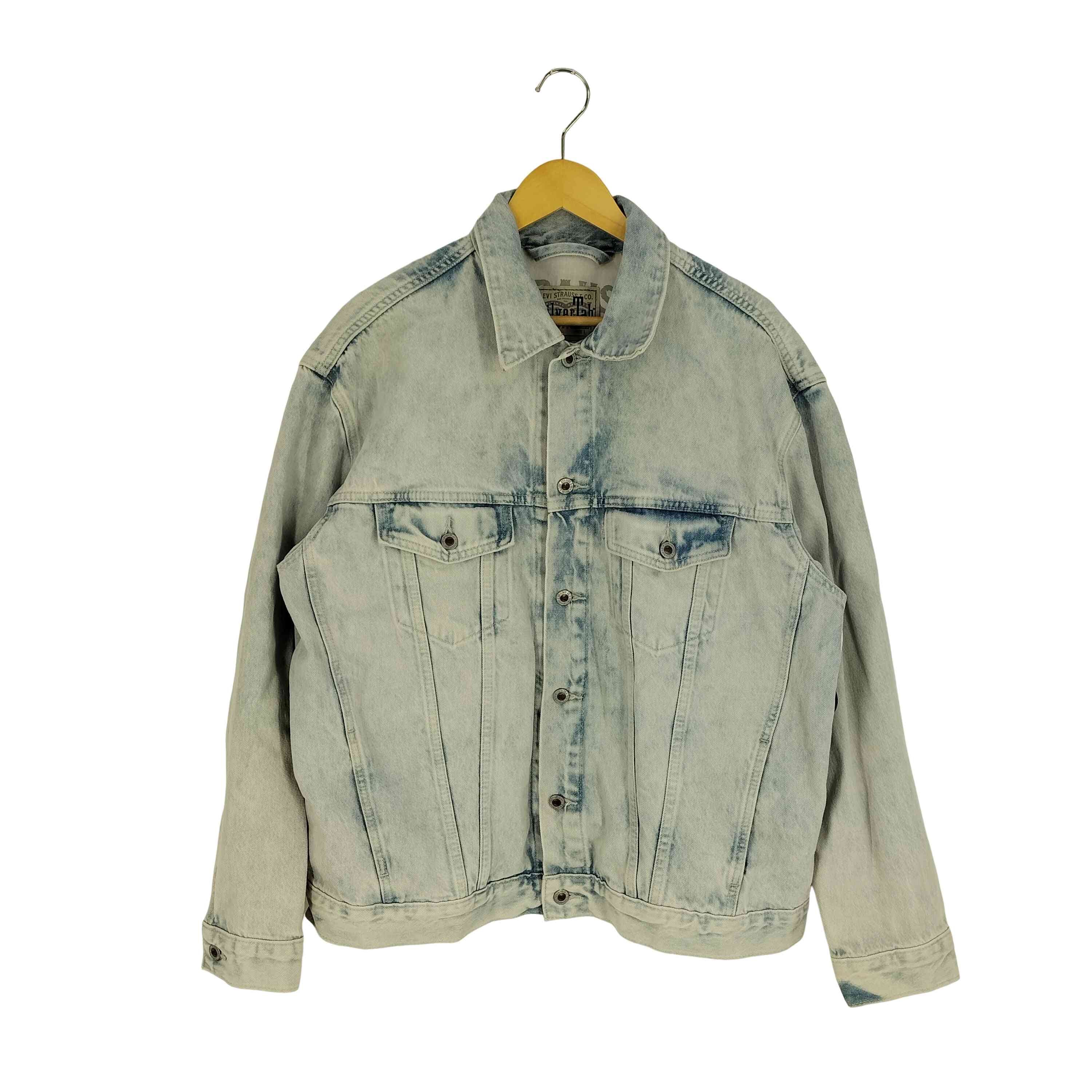 SILVER TAB トラッカージャケット ライトインディゴストーンウォッシュ【1141856315739】