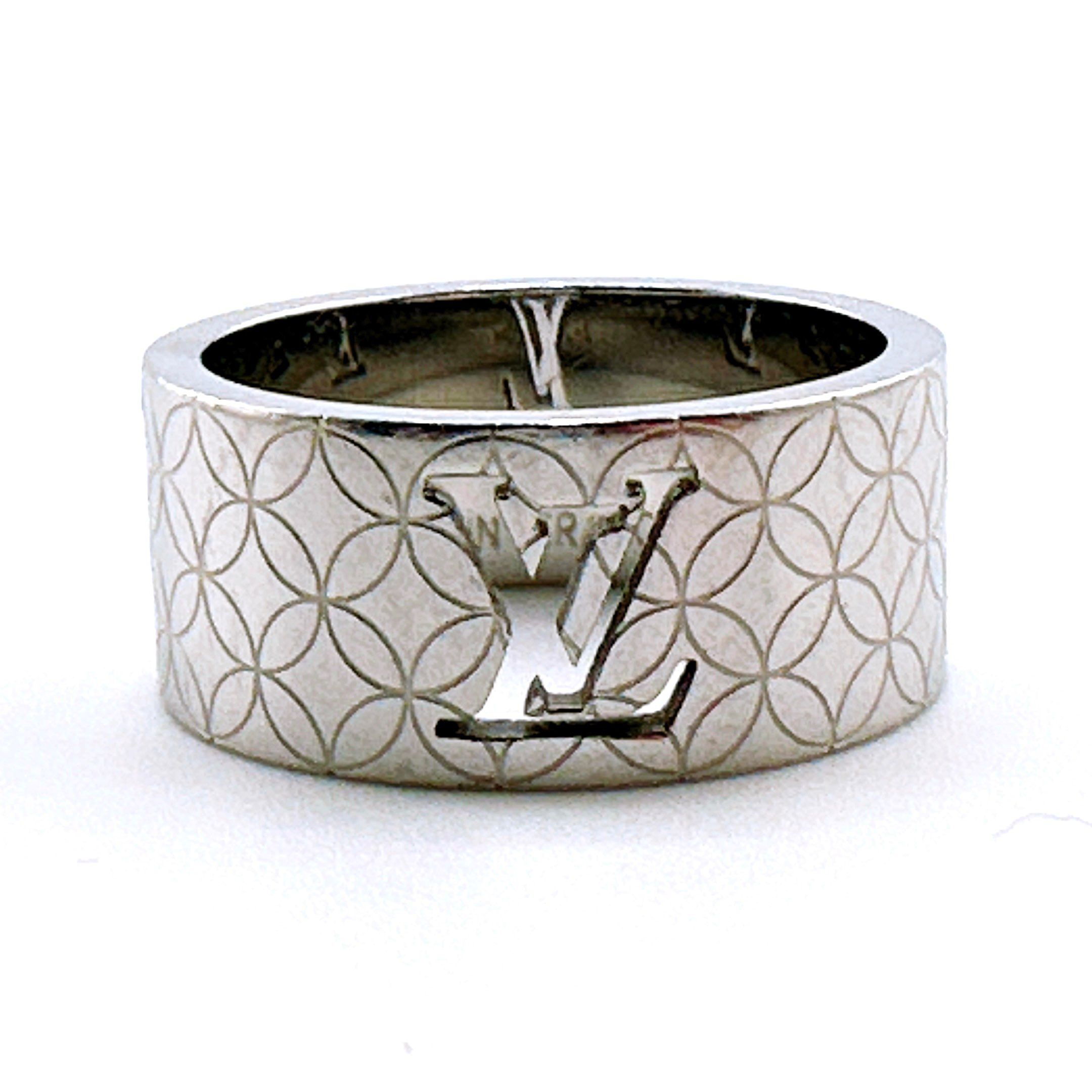Louis Vuitton Champs Elysees Ring "Silver"