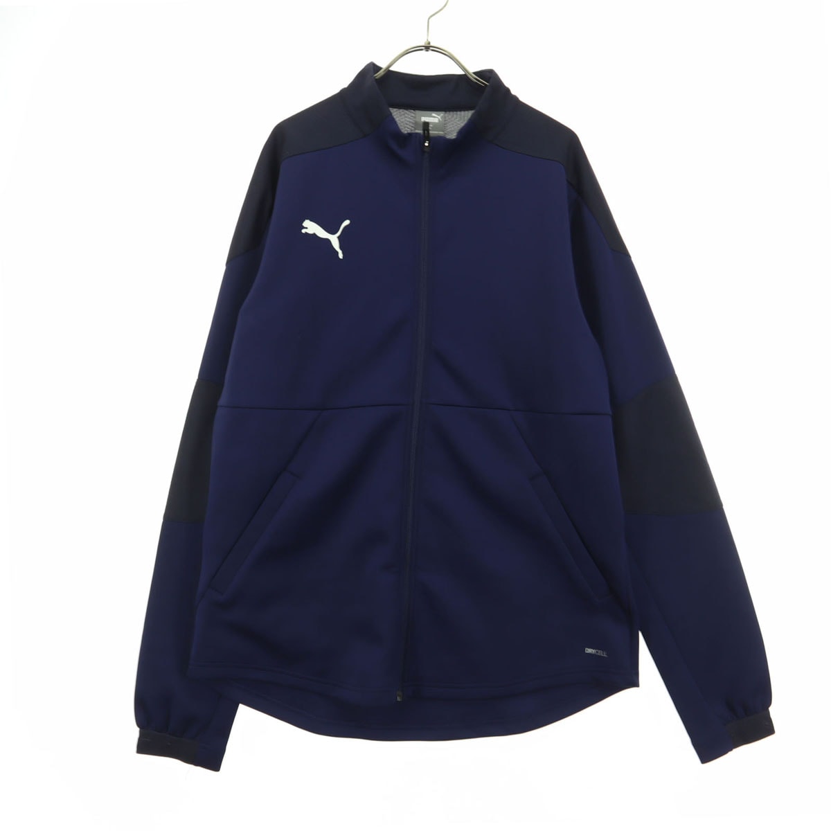 PUMA プーマ ワンポイントロゴ 長袖 トラックジャケット XXL ネイビー