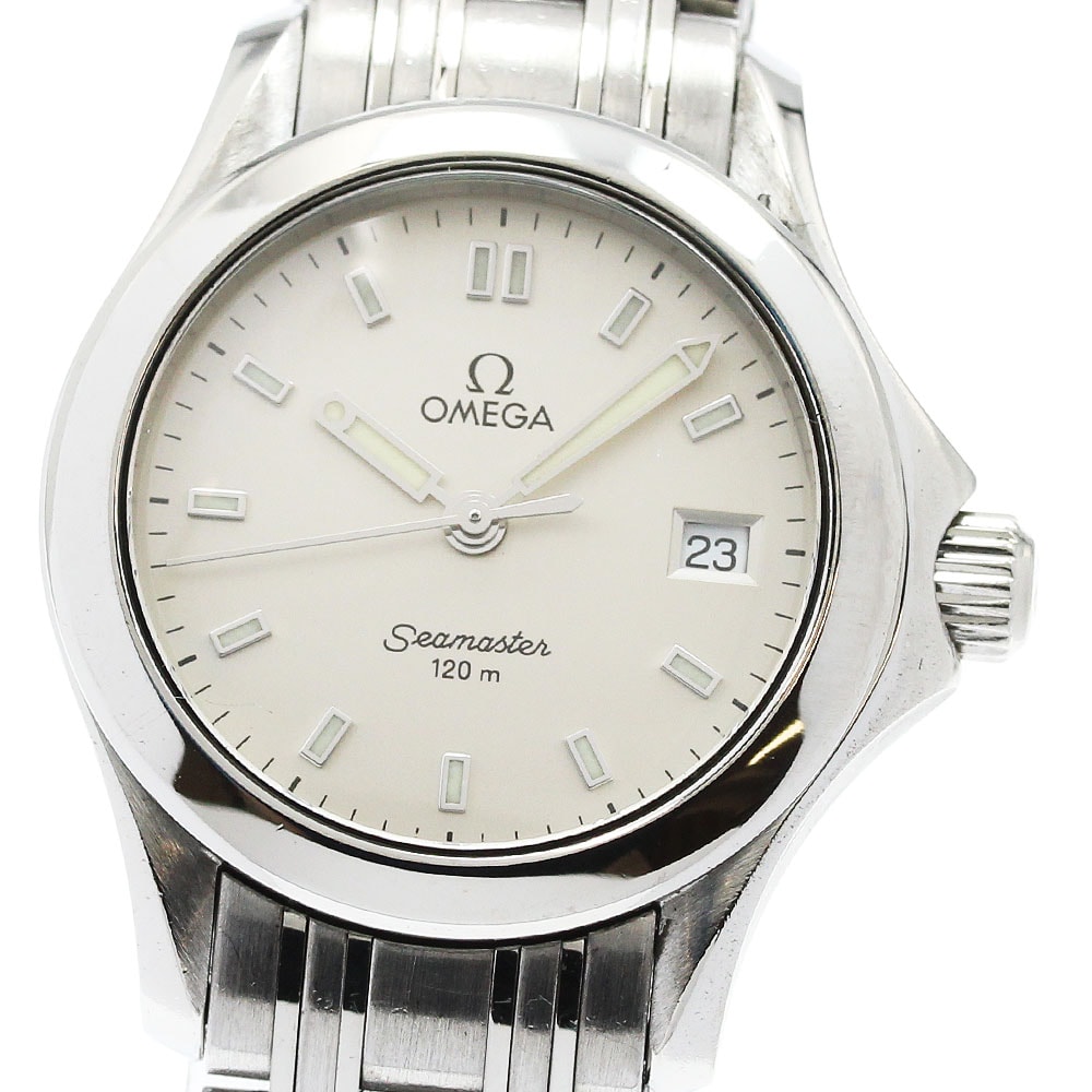オメガ シーマスター120 デイト 2581.33 レディース 【中古】