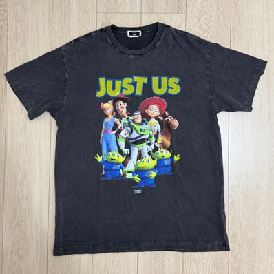 Kith x Disney Pixar Just Us Toy Story Vintage Tee "Black"