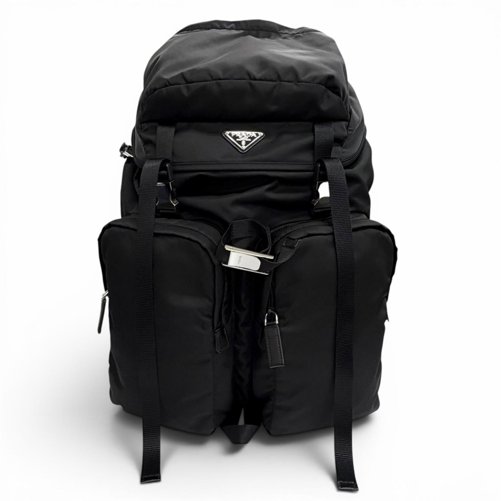 極美 プラダ トライアングルロゴ Re-Nylon リュックサック 2VZ019