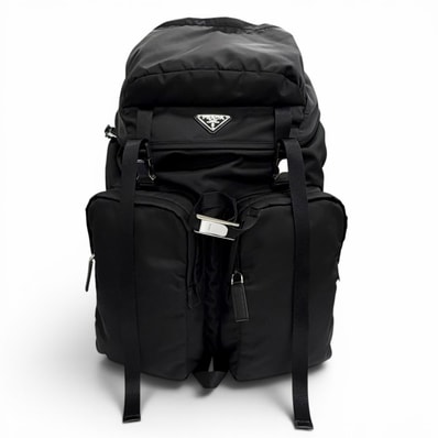 極美 プラダ トライアングルロゴ Re-Nylon リュックサック 2VZ019
