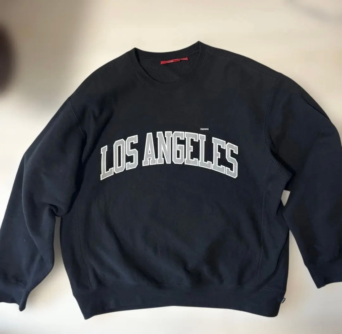 Supreme Shop Small Box Crewneck (Los Angeles) "Black"