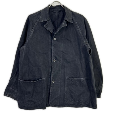 COMOLI Denim/Leather Work Jacket (25AW) COMOLI Denim/Leather Work Jacket (25AW)