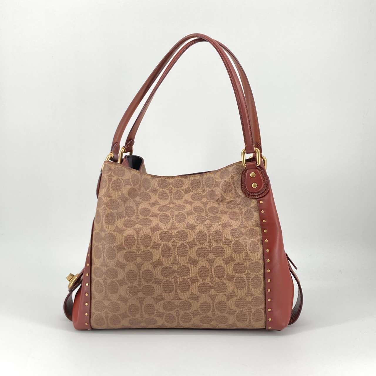 COACH(コーチ) イーディー 30220 ショルダーバッグ ブラウン×テラコッタ