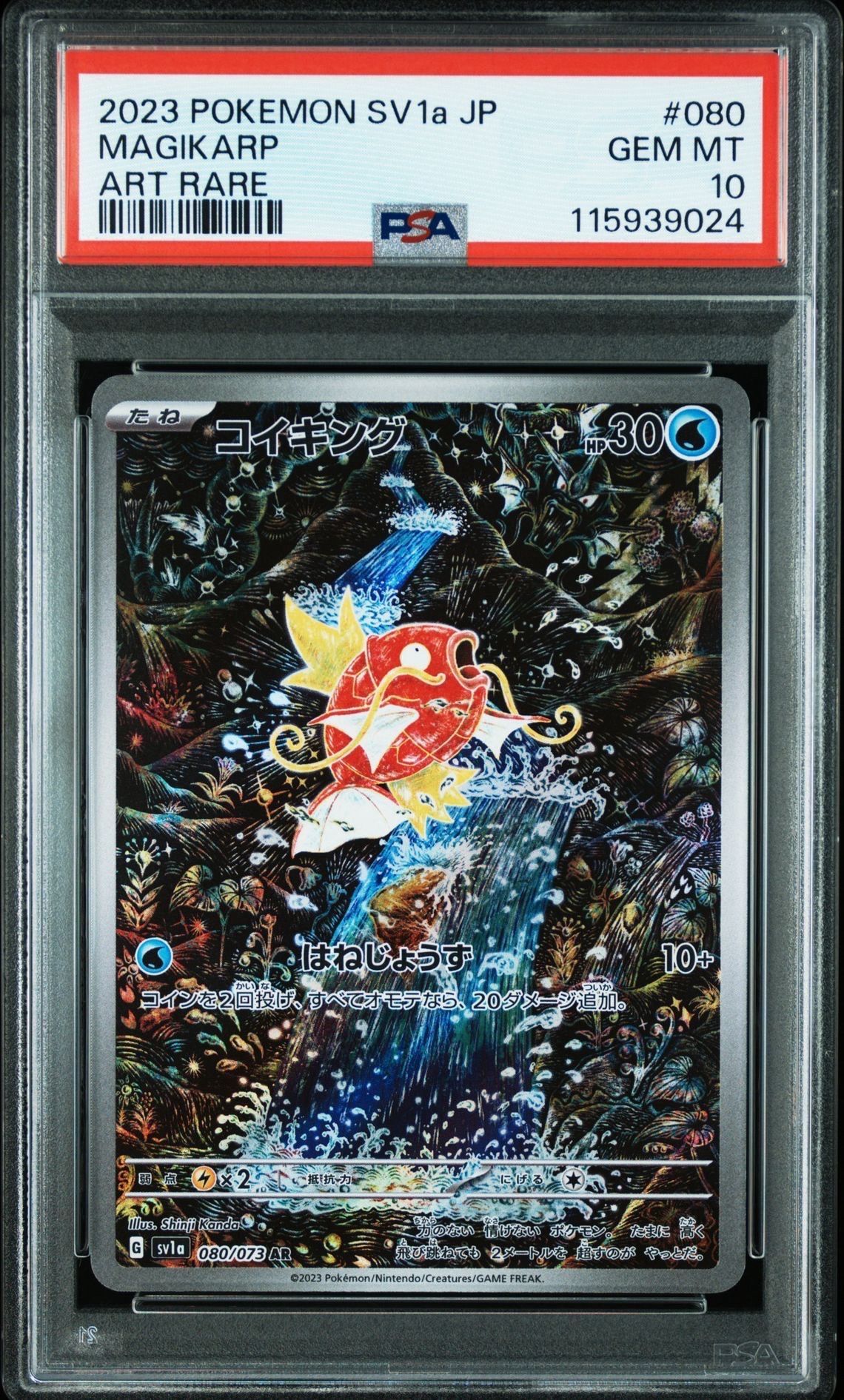 コイキング AR[SV1a 080/073](スカーレット&バイオレット 拡張パック「トリプレットビート」)