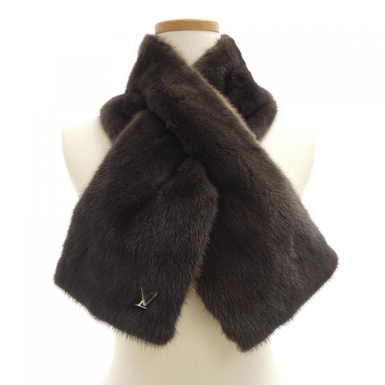 ルイヴィトン LOUIS VUITTON エシャルプ モノグラム リバース M73398 MUFFLER