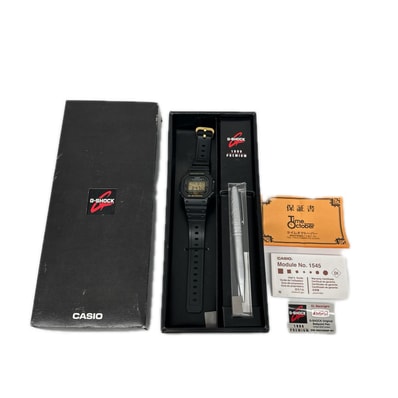 CASIO カシオ デジタルウォッチ 腕時計 クォーツ 箱・取説・ボールペン付 ラバー プレミアム 1999 DW-5600E