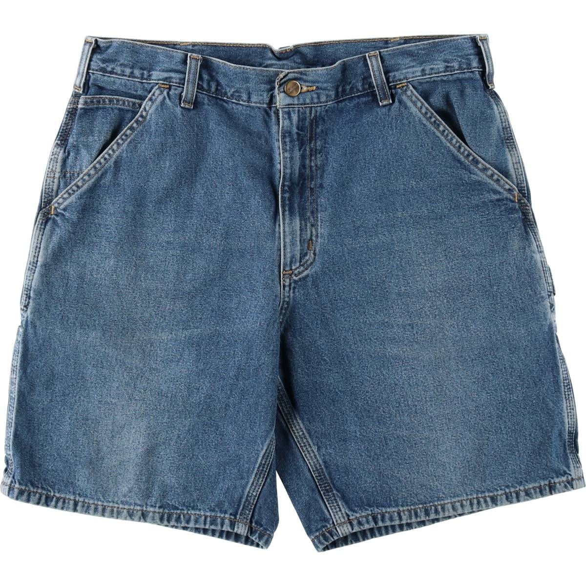 古着 カーハート Carhartt デニムペインターショーツ ショートパンツ メンズw34相当/eaa637093