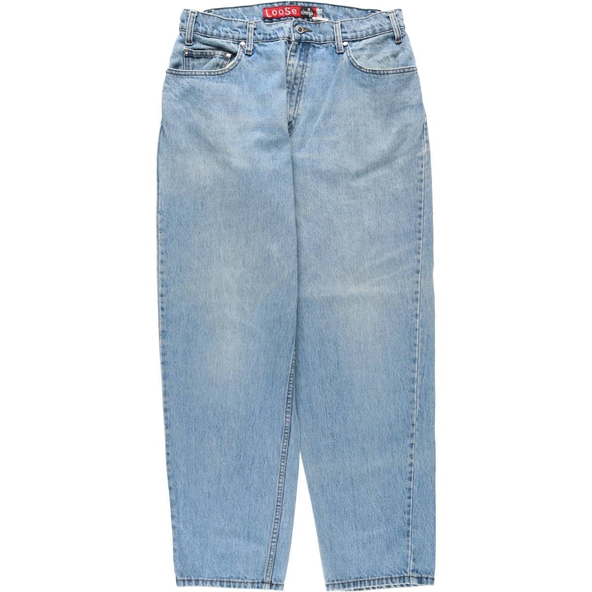 古着 90年代 リーバイス Levi's SILVER TAB シルバータブ LOOSE ルーズ テーパードデニムパンツ メンズw33相当 ヴィンテージ/eaa632301