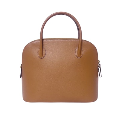ヴィンテージ CELINE セリーヌ ボリード ボーリング キャメル ブラウン レディース ハンドバッグ
