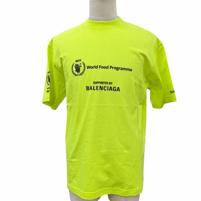 未使用品 バレンシアガ Tシャツ WORLD FOOD PROGRAMME XS