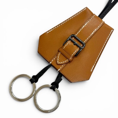 極美品 エルメス ネックレス クロシェット バックル ロングネックレス メンズ