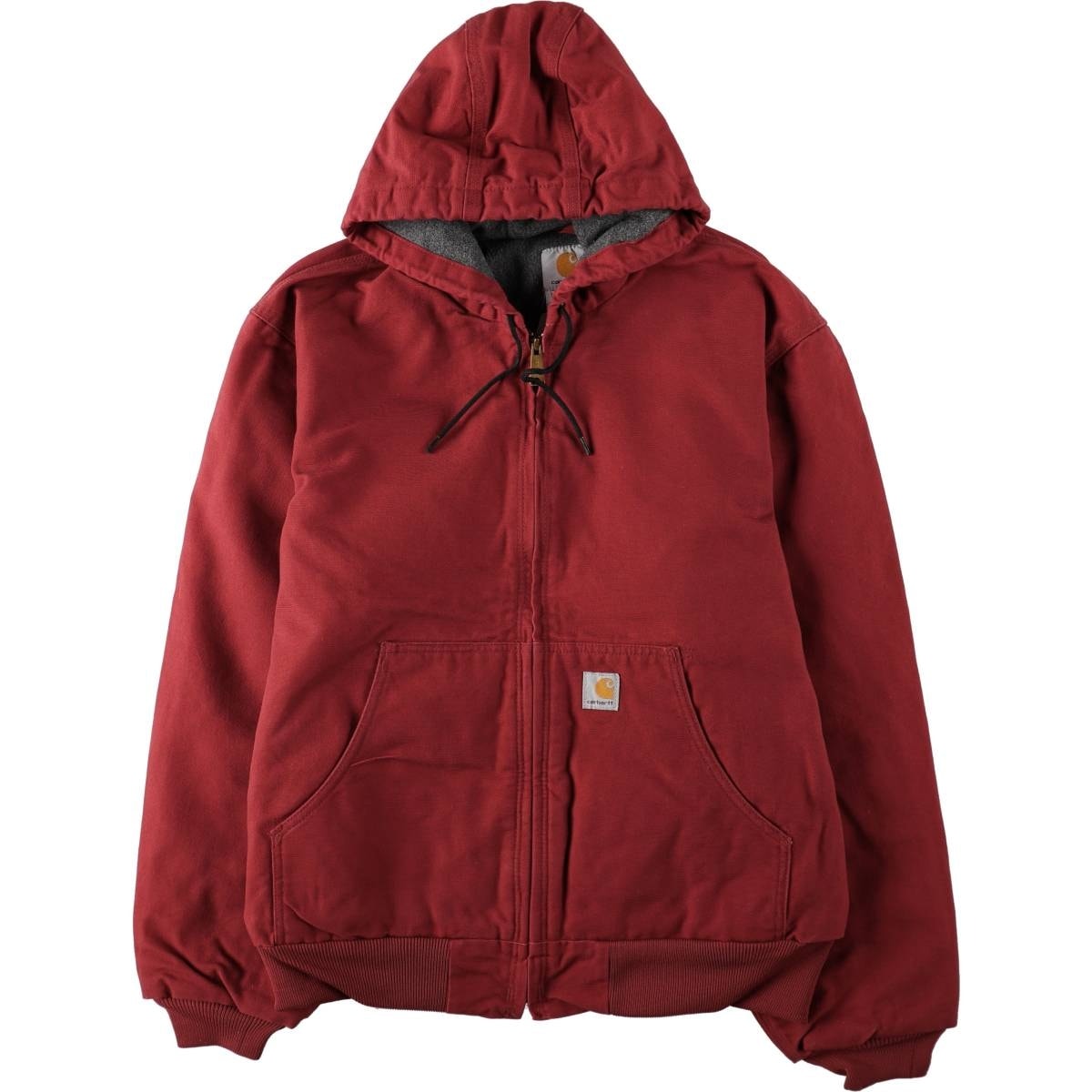 古着 カーハート Carhartt アクティブジャケット ダックフルジップパーカー メンズL相当/eaa673760