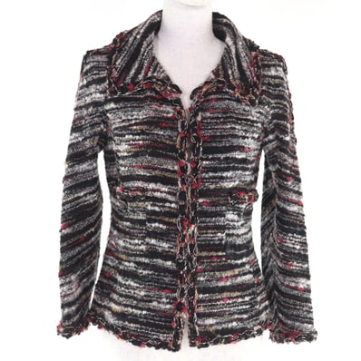 極美品 シャネル ジャケット マルチ レディース 34 P41820