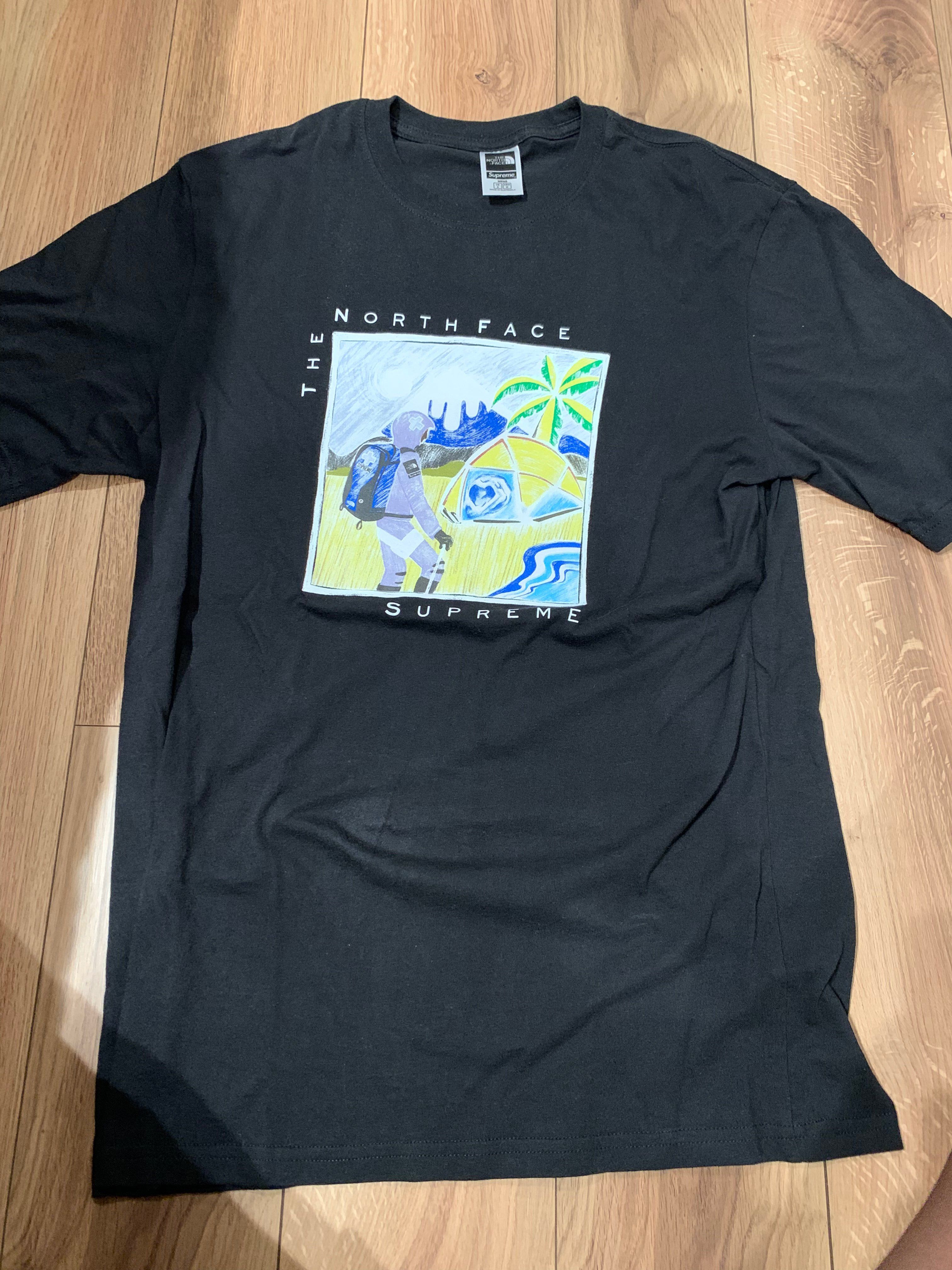 Supreme x The North Face Sketch S/S Top "Black"