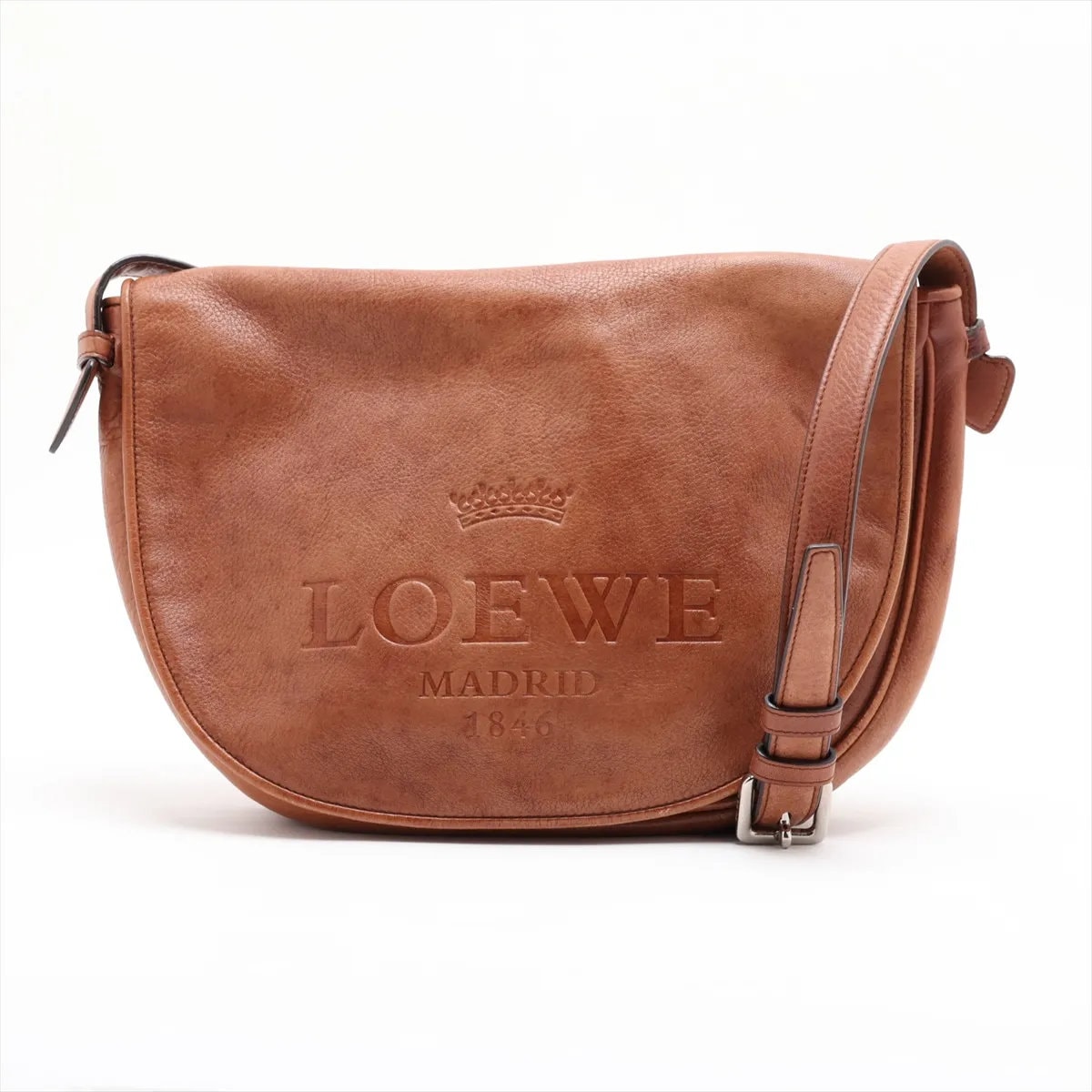■美品 ロエベ ショルダーバッグ レザー