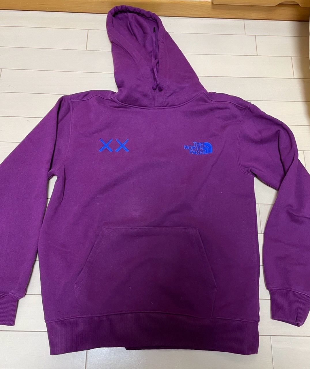 The North Face Kaws Hoodie "Purple Blue"