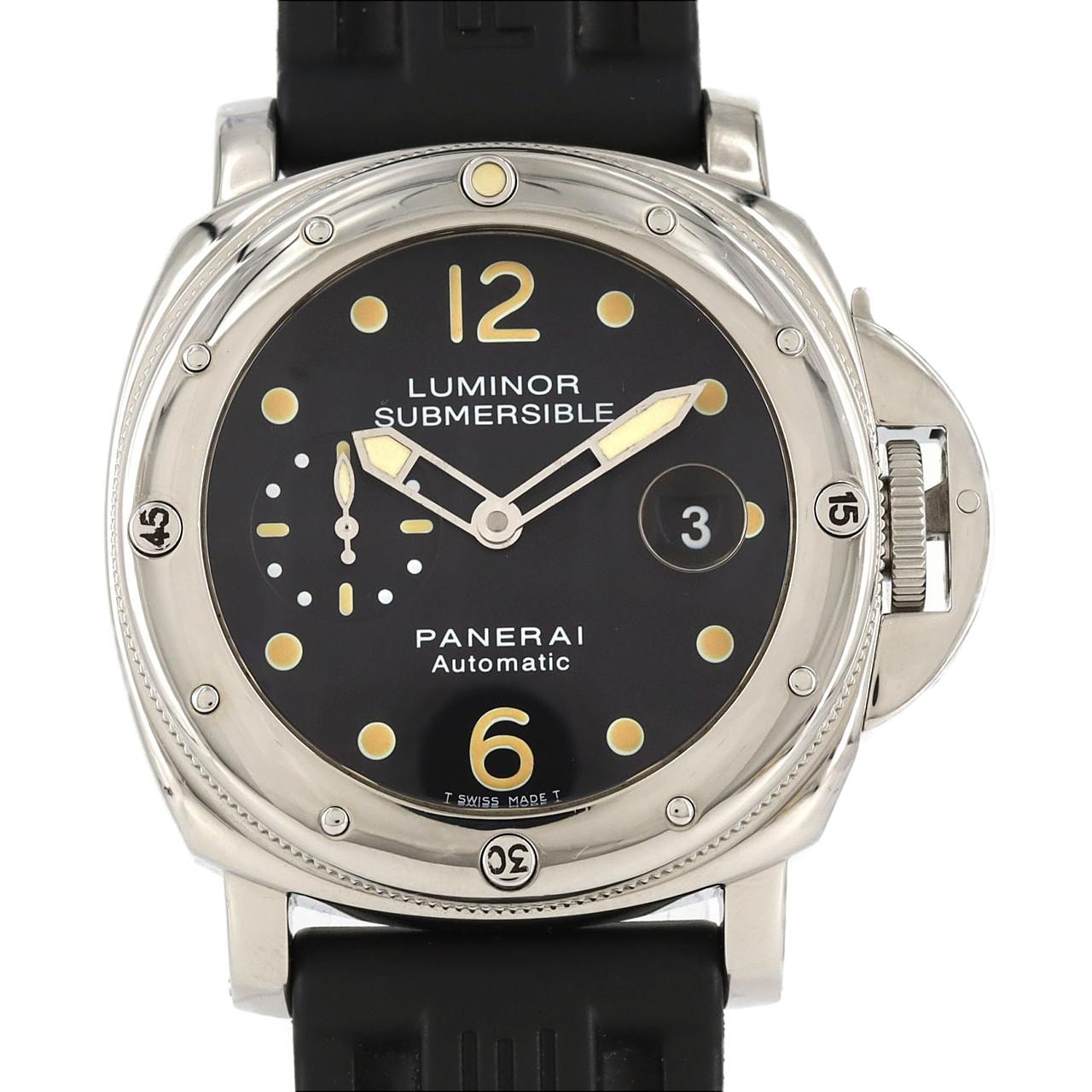 パネライ ルミノールサブマーシブル・ピカサブ"" PAM00024 SS 自動巻