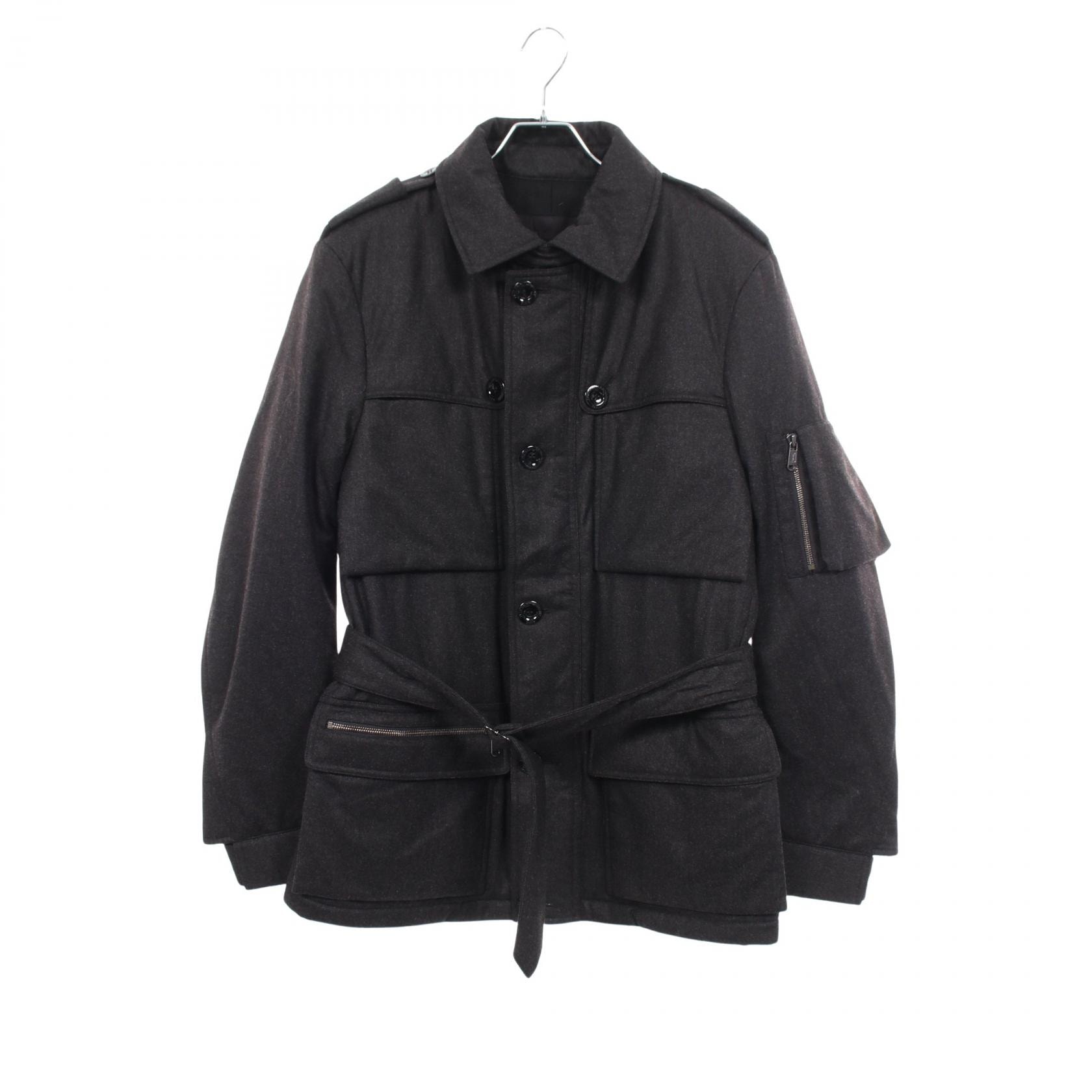 イヴ・サンローラン YVES SAINT LAURENT 衣料品 アウター ウール メンズ グレー系 272253 【中古】