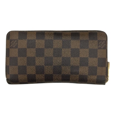 ▼▼LOUIS VUITTON ルイヴィトン 長財布 ダミエ ジッピー・ウォレット MI2172 N41661 ブラウン