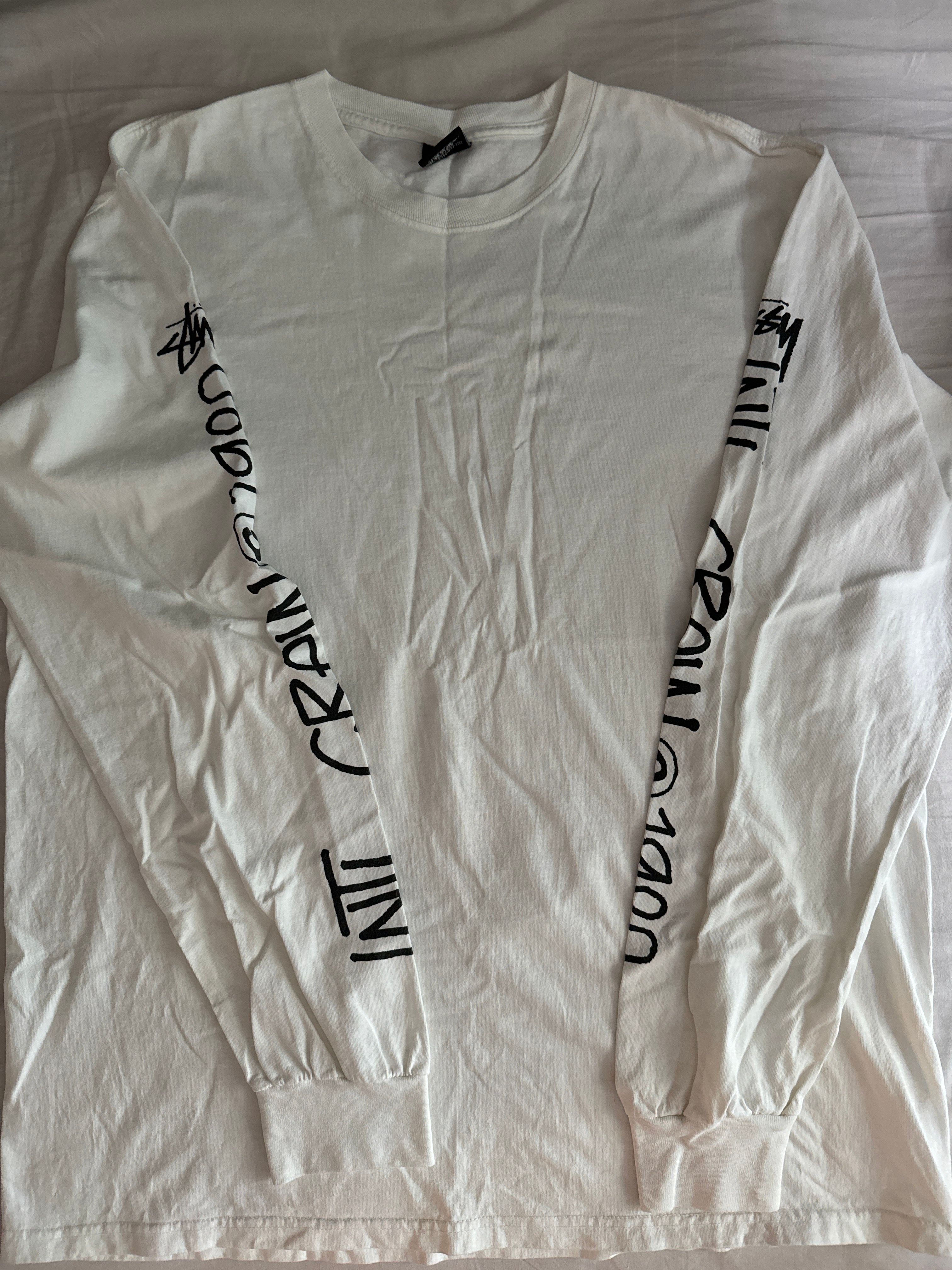 Stussy Intl Crew LS Tee Pigment Dyed "Natural"